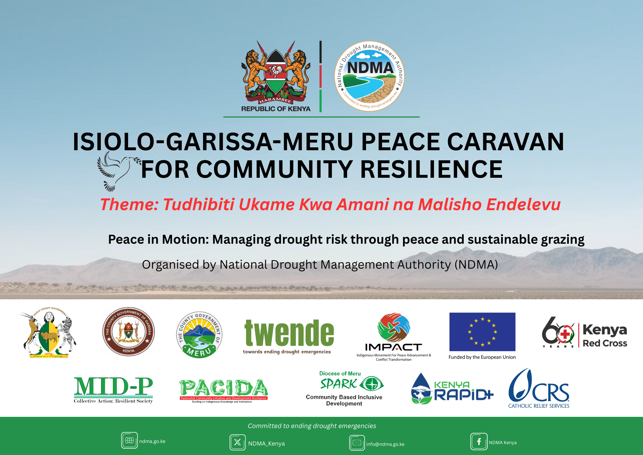 Without countdown – Care logo removed, Peace Caravan